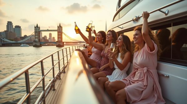 Charter a yacht party in London for unforgettable experiences