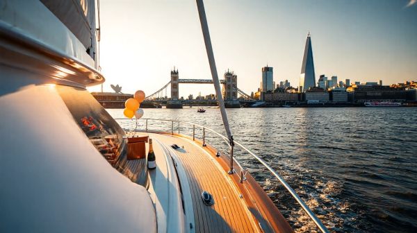 Top reasons to book a yacht party in London