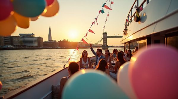 Why party boats in London offer unique celebration experiences